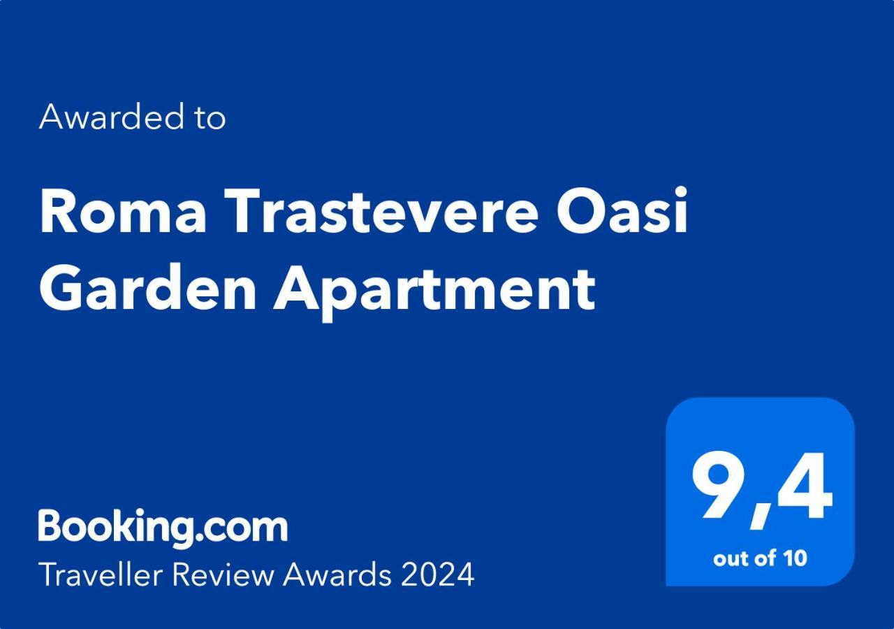 Trastevere Oasi Garden Apartment - Roma 외부 사진